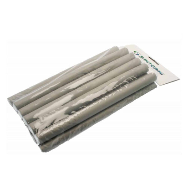 Santorini Flexible Rollers Medium - Grey 18mm - 18pk - Beautopia Hair & Beauty