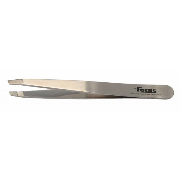 Focus Satin Slanted Tweezer-Focus-Beautopia Hair & Beauty