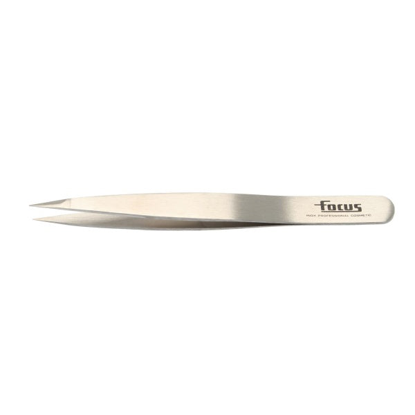 Focus Satin Long Point Tweezer-Focus-Beautopia Hair & Beauty