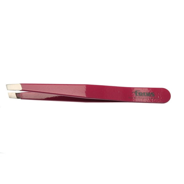 Focus Slanted Tweezer Fuschia - Beautopia Hair & Beauty