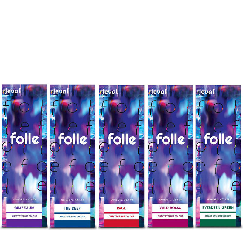 Best of Jeval folle - 5 Pack - Grapegum, The Deep, Rage, Wild Rossa, Everdeen Green