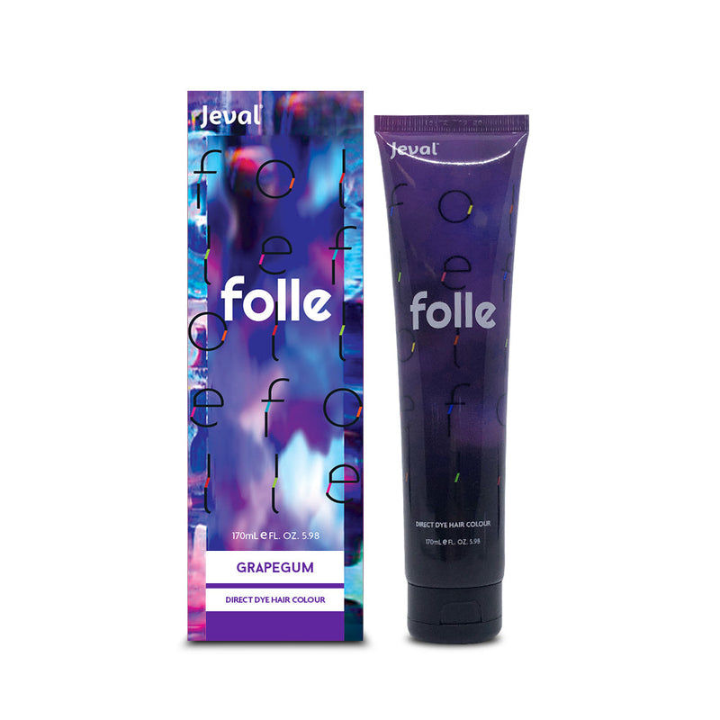Jeval folle Grapegum Hair Colour 170ml - Beautopia Hair & Beauty