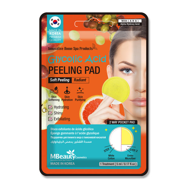 MBeauty Glycolic Acid Peeling Pad