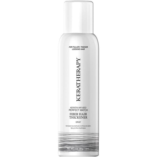 Keratherapy Fiber Hair Thickener Gray 140ml - Beautopia Hair & Beauty