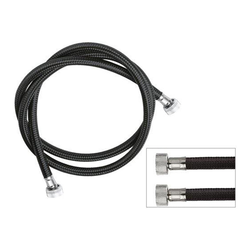 Beautopia Basin Hose Black 1/2"Ends 150cm