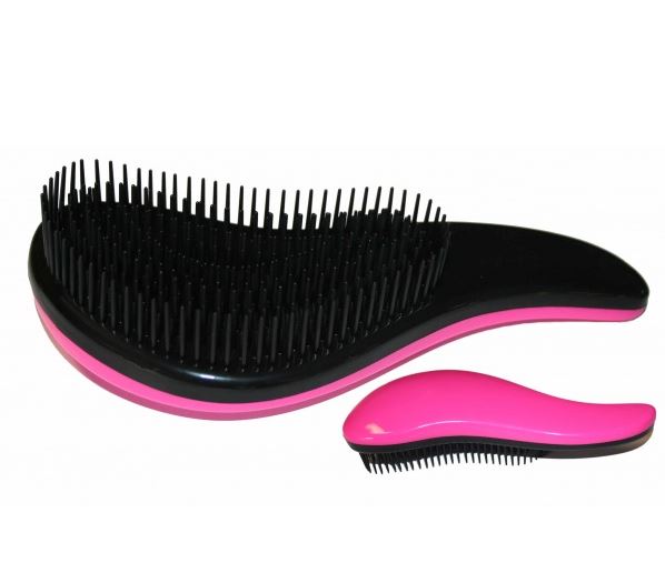 Santorini Detangler Brush Hot Pink