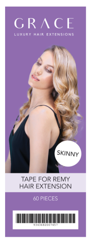 Grace Hair Extension Tape Skinny 60 piece