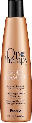 Fanola Orotherapy Gold Illuminating Shampoo Keratin and Argan 300ml
