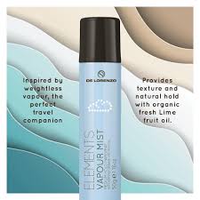 De Lorenzo Elements Vapour Mist Medium Hold Hairspray 400g