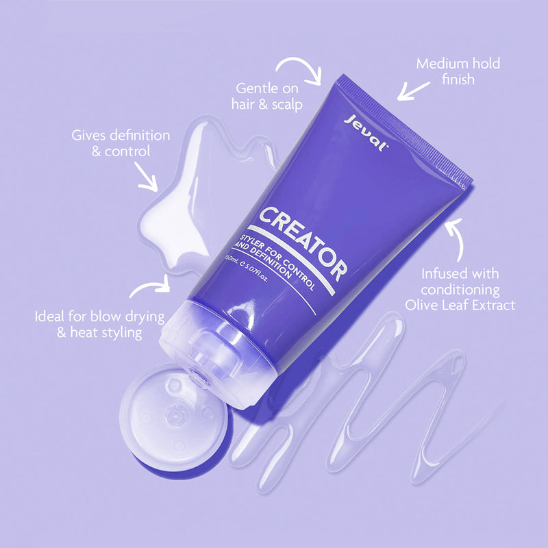 Jeval Creator Styler For Control & Definition 150ml