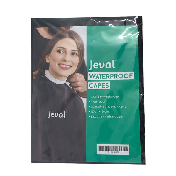 Jeval Waterproof Capes Black - Beautopia Hair & Beauty