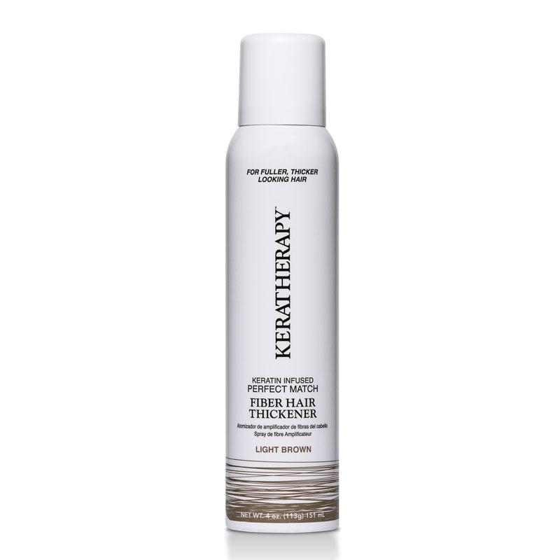 Keratherapy Fiber Hair Thickener Light Brown 140ml - Beautopia Hair & Beauty