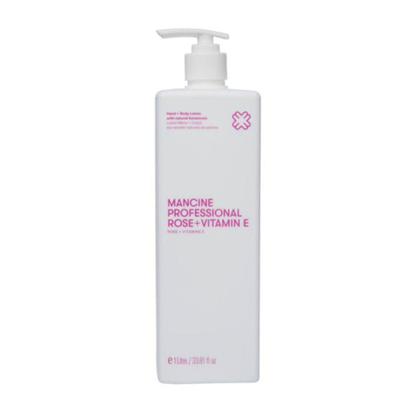 Mancine Rose & Vitamin E Hand & Body Lotion 1 Litre - Beautopia Hair & Beauty