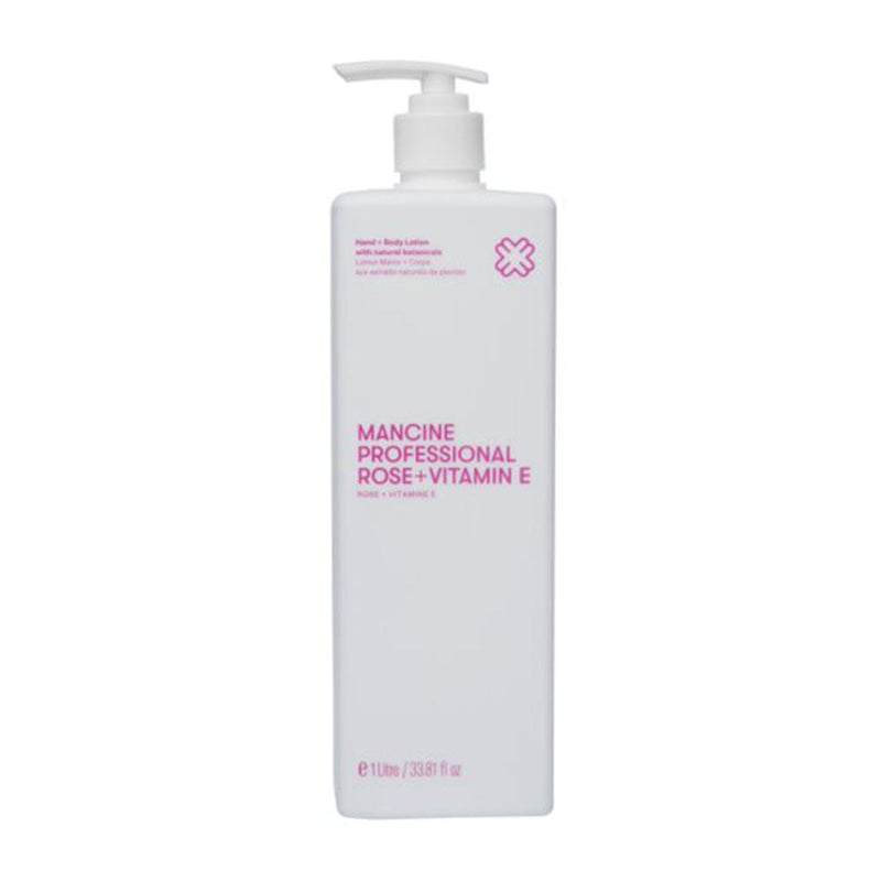 Mancine Rose & Vitamin E Hand & Body Lotion 1 Litre - Beautopia Hair & Beauty