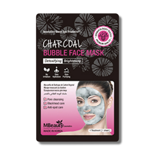 MBeauty Charcoal Bubble Face Mask-MBeauty Cosmetics-Beautopia Hair & Beauty