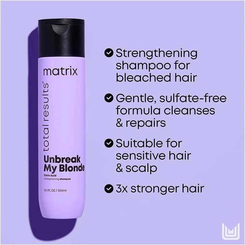 #Matrix Total Results Unbreak My Blonde Haircare System (discontinued)