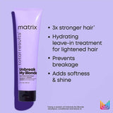 #Matrix Total Results Unbreak My Blonde Leave-in Treatment 150ml (discontinued)
