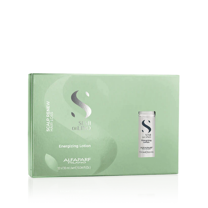 Alfaparf Milano Semi Di Lino Scalp Renew Energizing Lotion For Hair Loss 12x10ml