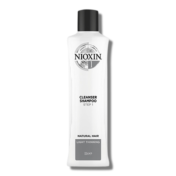 Nioxin System 1 Cleanser Shampoo - 300ml - Beautopia Hair & Beauty