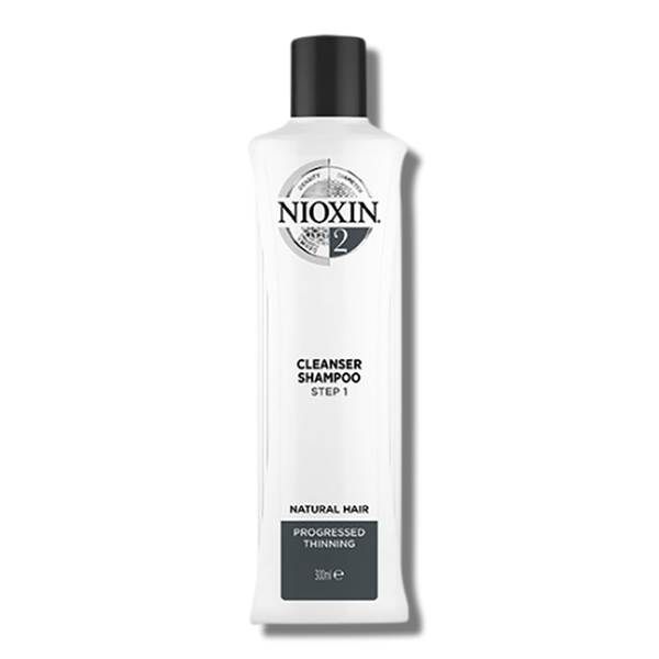 Nioxin System 2 Cleanser Shampoo - 300ml - Beautopia Hair & Beauty