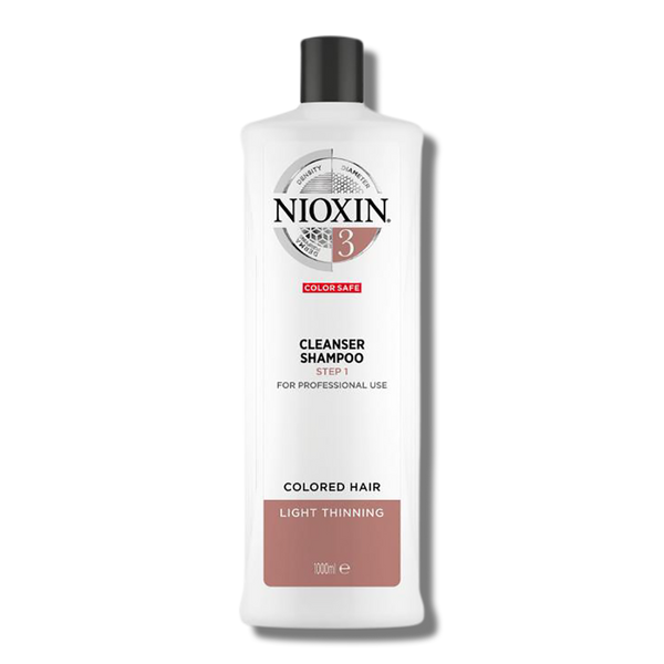 Nioxin System 3 Cleanser Shampoo - 1 Litre - Beautopia Hair & Beauty
