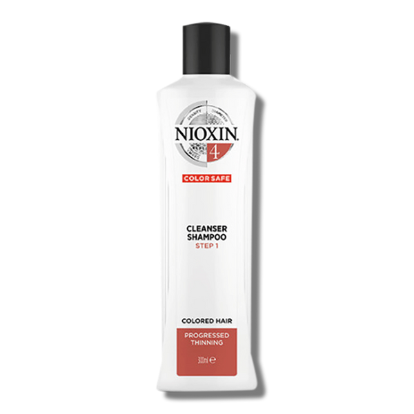 Nioxin System 4 Cleanser Shampoo - 300ml - Beautopia Hair & Beauty