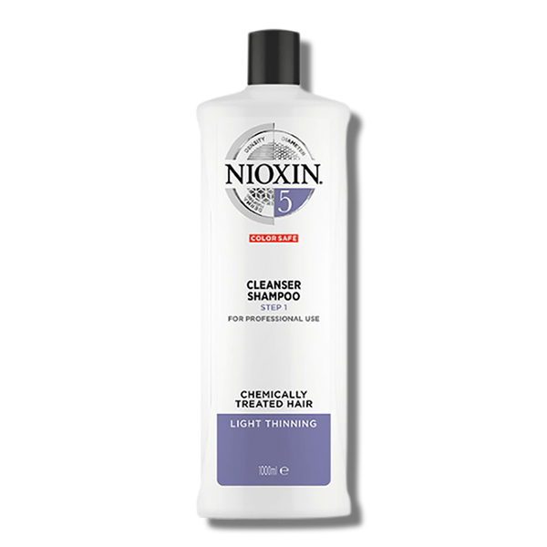 Nioxin System 5 Cleanser Shampoo - 1 Litre - Beautopia Hair & Beauty