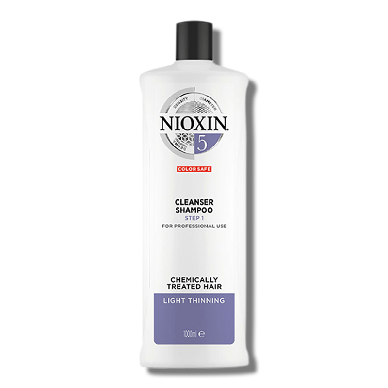 Nioxin System 5 Cleanser Shampoo - 1 Litre - Beautopia Hair & Beauty