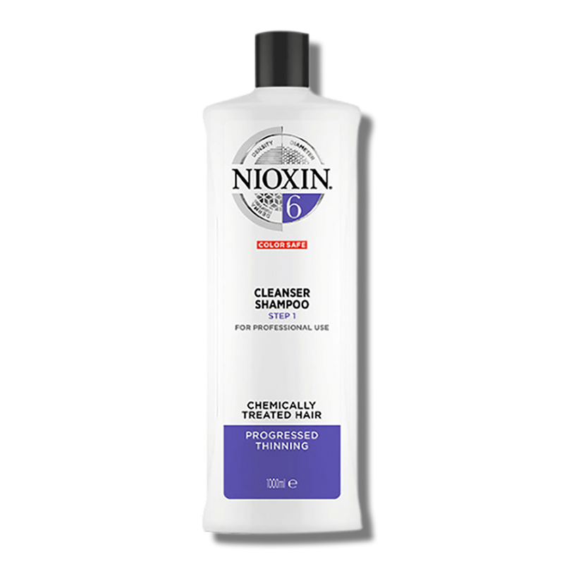 Nioxin System 6 Cleanser Shampoo - 1 Litre - Beautopia Hair & Beauty