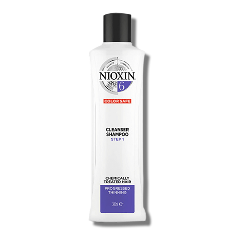 Nioxin System 6 Cleanser Shampoo - 300ml - Beautopia Hair & Beauty