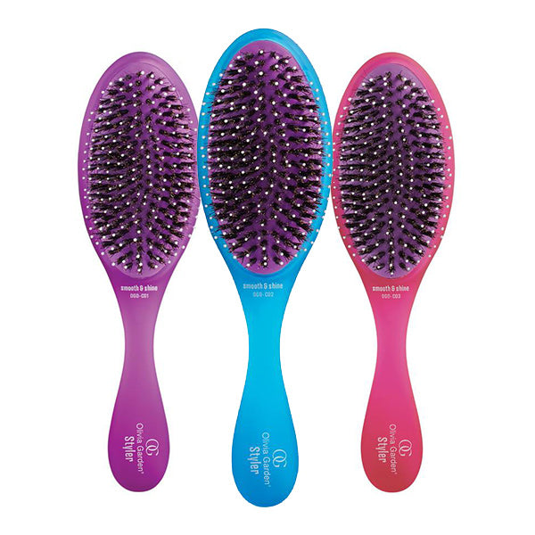 Olivia Garden Smooth & Shine Styler Coloured Trio - Beautopia Hair & Beauty