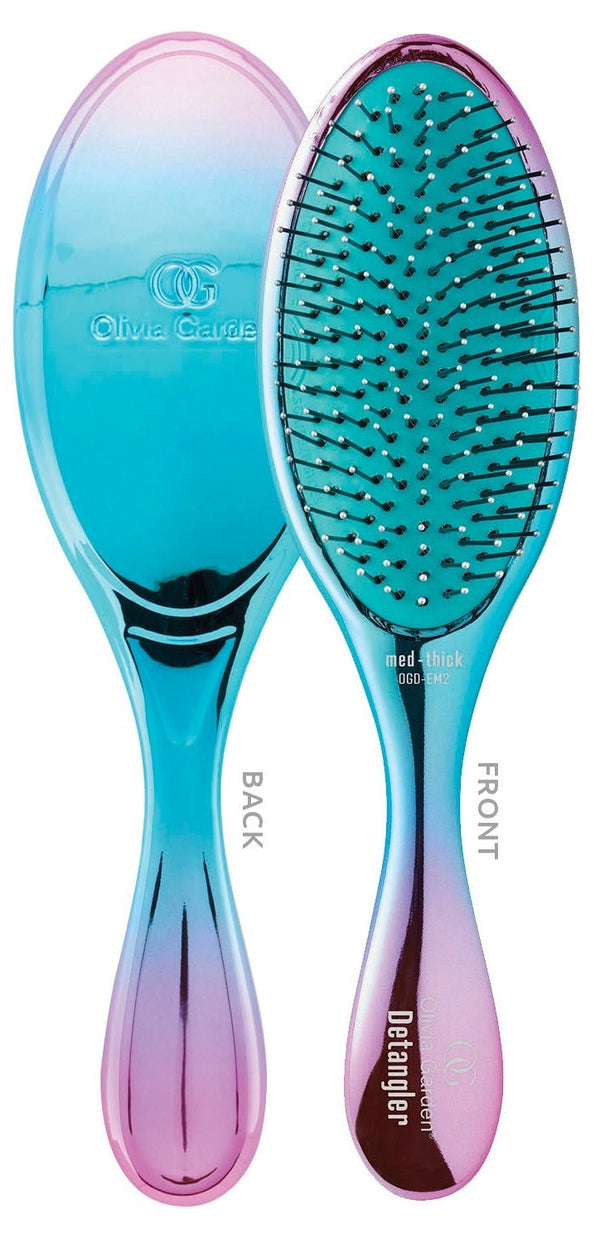 Olivia Garden Aurora Detangler Medium-Thick Hair