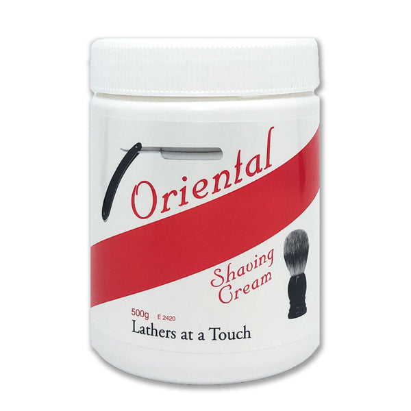 Oriental Shaving Cream 500g - Beautopia Hair & Beauty