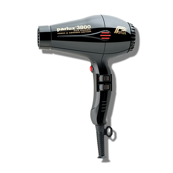 Parlux 3800 Ceramic & Ionic Hair Dryer - Black - Beautopia Hair & Beauty