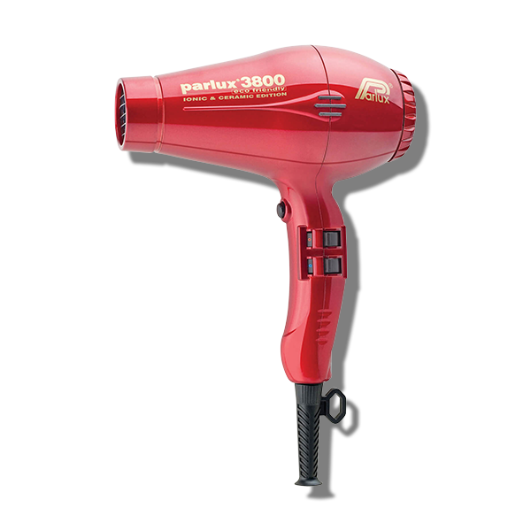 Parlux 3800 Ceramic & Ionic Hair Dryer - Red-Parlux-Beautopia Hair & Beauty