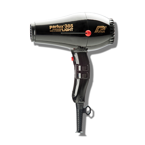 Parlux 385 Power Light Ceramic & Ionic Hair Dryer - Black-Parlux-Beautopia Hair & Beauty