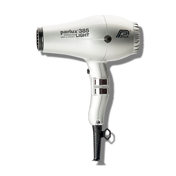 Parlux 385 Power Light Ceramic & Ionic Hair Dryer - Silver - Beautopia Hair & Beauty