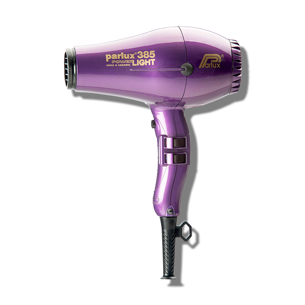 Parlux 385 Power Light Ceramic & Ionic Hair Dryer - Violet - Beautopia Hair & Beauty