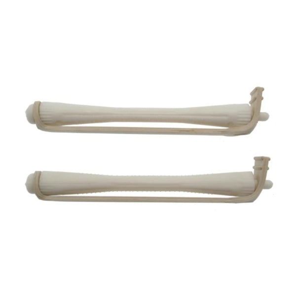 White Perm Rods 6mm 12pk - Beautopia Hair & Beauty