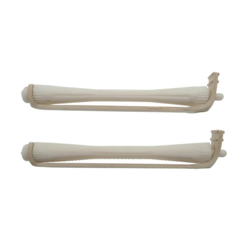 White Perm Rods 6mm 12pk - Beautopia Hair & Beauty