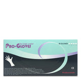 Pro-Gloves Powder Free Latex Gloves Black 20 Pack - Medium