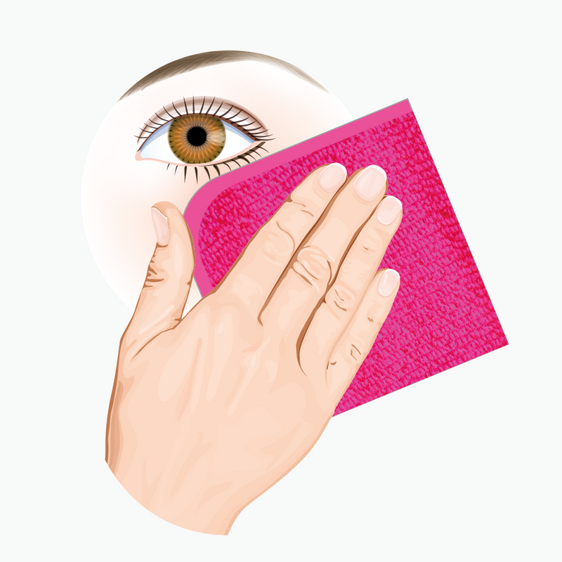 Danielle Creations Erase your Face Single Makeup Removing Cloth Turquoise - Beautopia Hair & Beauty