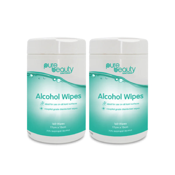 Santorini Pure Beauty Disinfectant Wipes 2 Pack Bundle