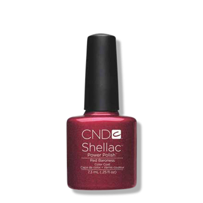 CND Shellac Gel Polish 7.3ml - Red Baroness - Beautopia Hair & Beauty