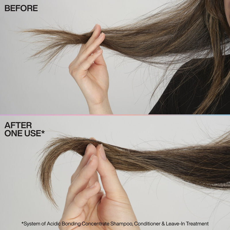 Redken Acidic Bonding Concentrate Shampoo, Conditioner and Leave-In Treatment Trio