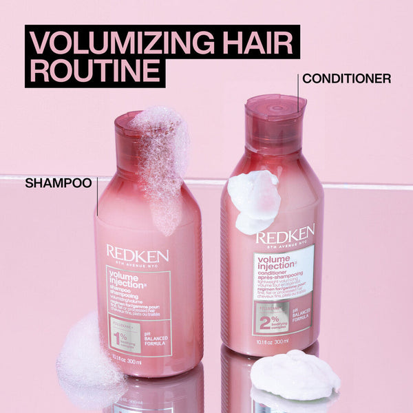 Redken Volume Injection Shampoo & Conditioner 300ml Duo