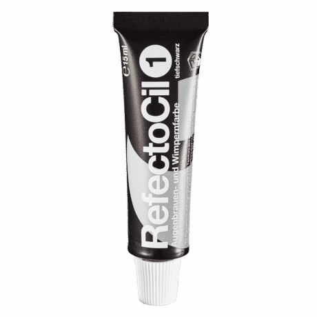 Refectocil Eyelash & Eyebrow Tint Black (1) 15ml - Beautopia Hair & Beauty