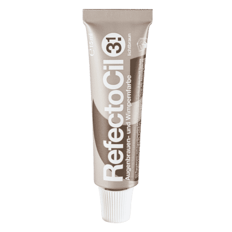 Refectocil Eyelash & Eyebrow Tint Light Brown (3.1) 15ml - Beautopia Hair & Beauty