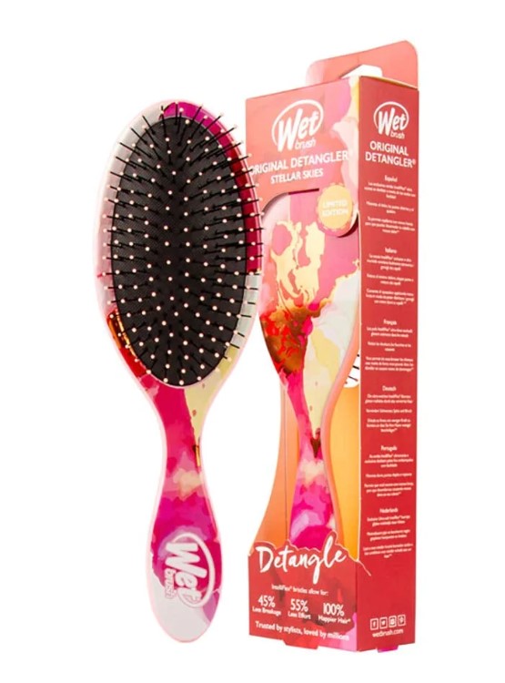 Tangle Teezer The Wet Detangler Hairbrush Limited Edition - Rose Skies