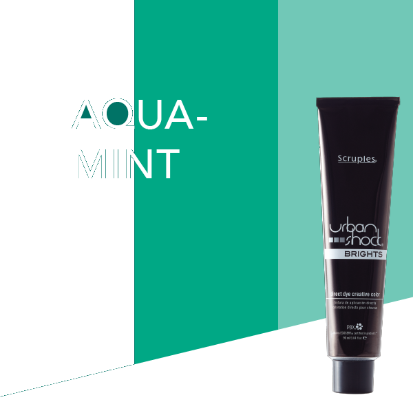 Scruples Urban Shock Brights Aqua Mint 90ml - Beautopia Hair & Beauty
